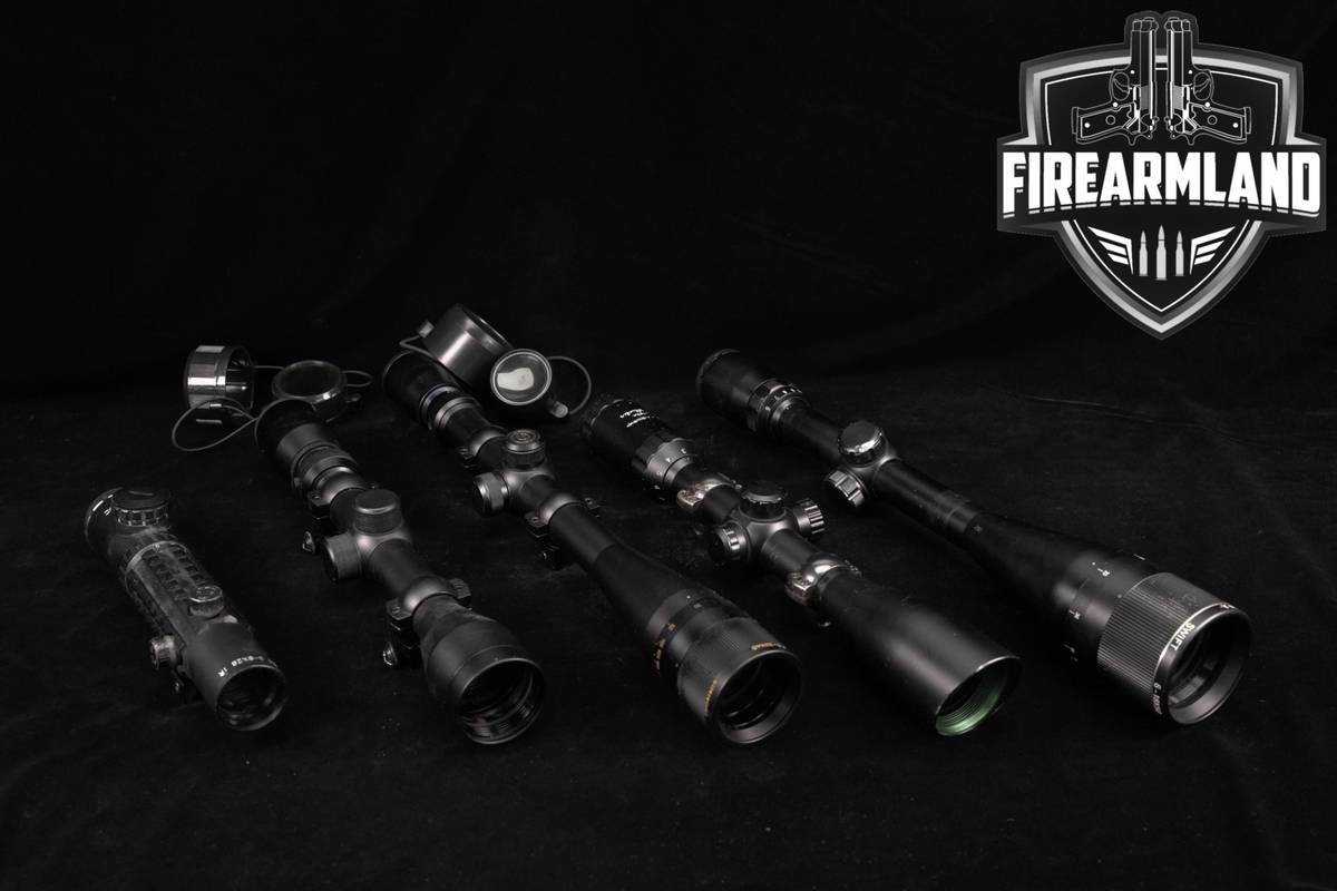 FIVE SCOPE LOT 5 Pack BEC Simmons Swift Nikko Weaver Scopes Riflescope