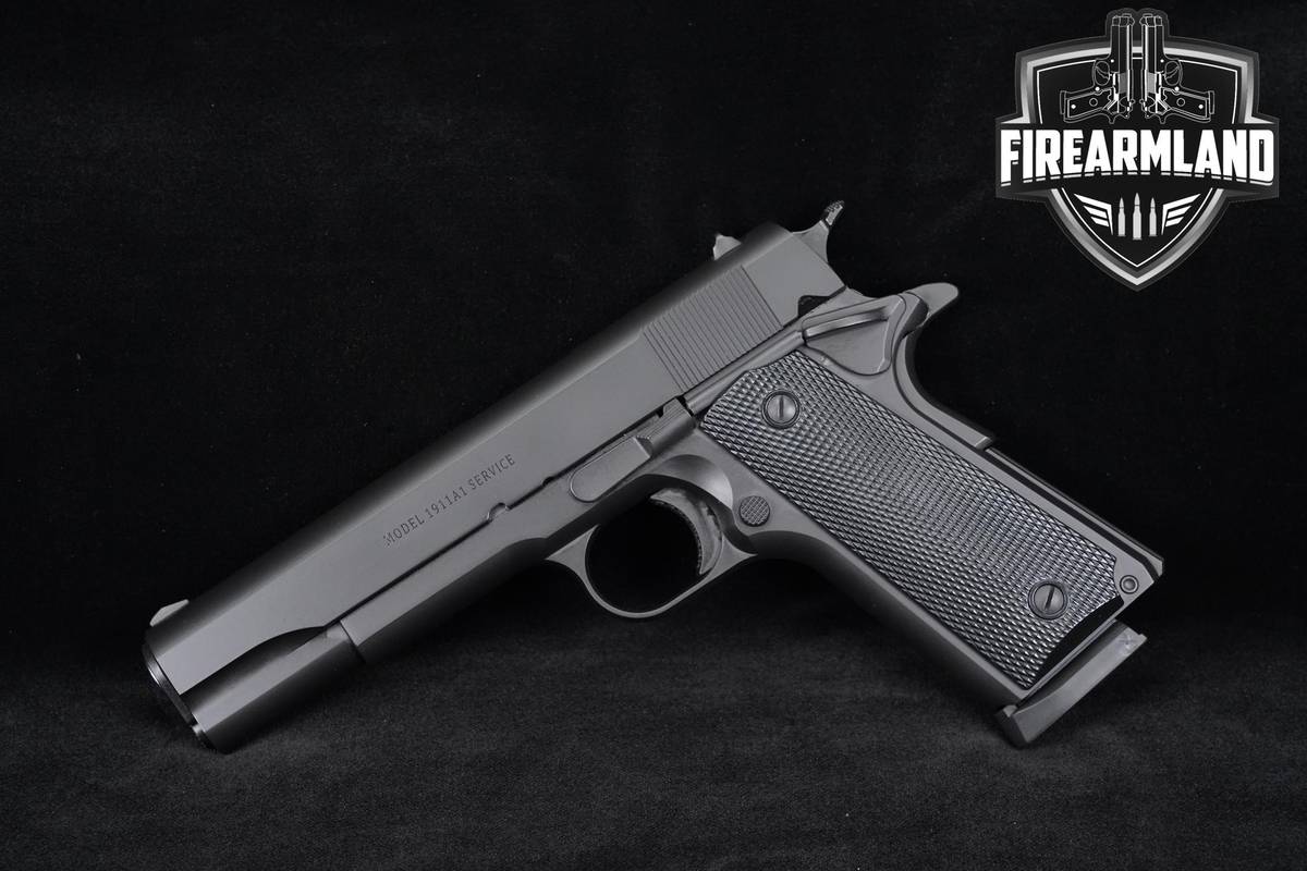 Tisas USA Model 1911A1 Service 45ACP 5" 1911-A1 +2 MAGS & ORIG CASE
