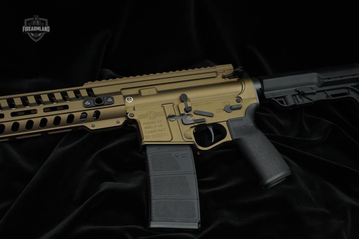 Patriot Ordnance Factory P415 Edge 556 NATO Rifle 30rd Burnt Bronze POF 16"