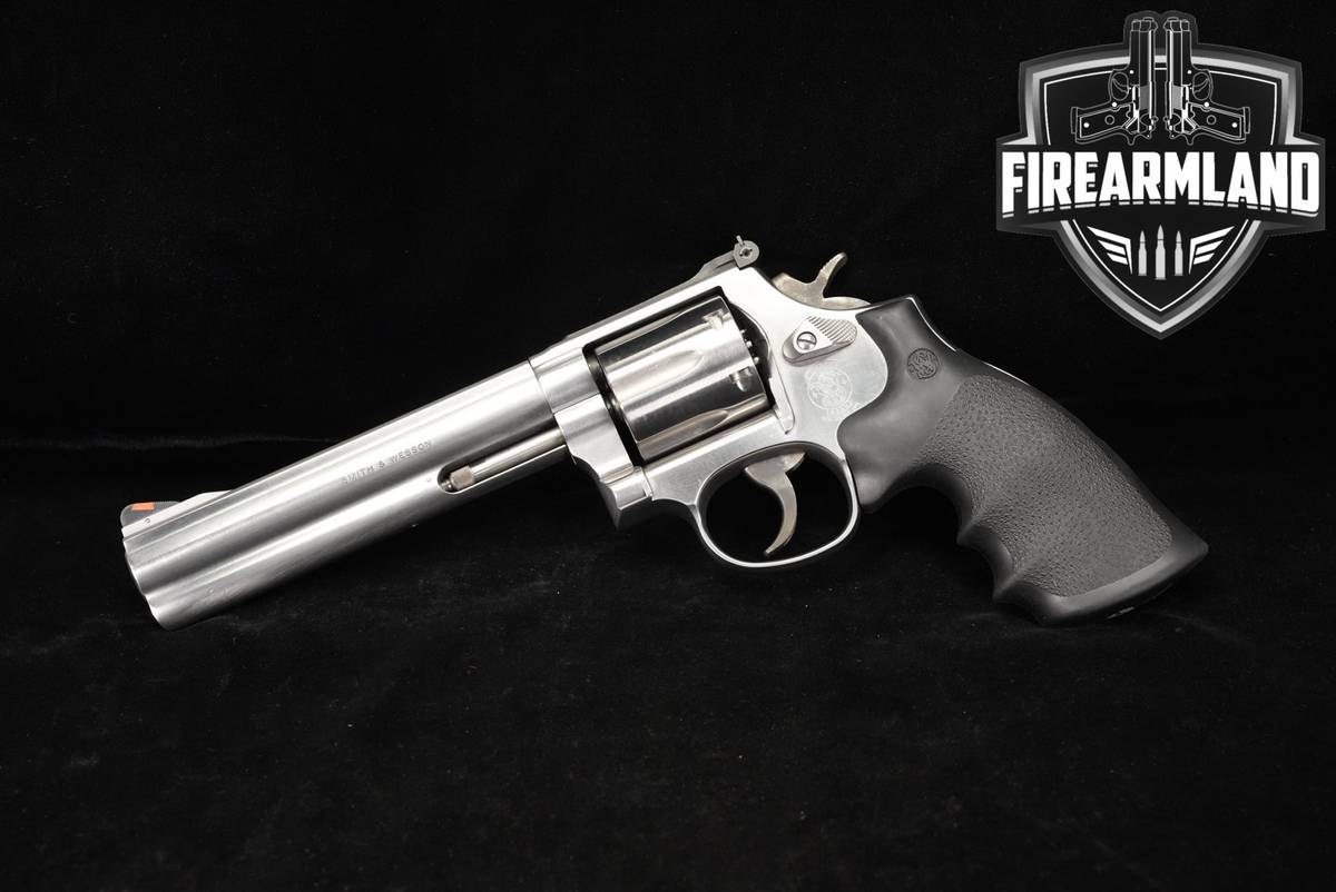 Smith & Wesson Model 686-5 357 Magnum S&W 6" Satin Stainless M686