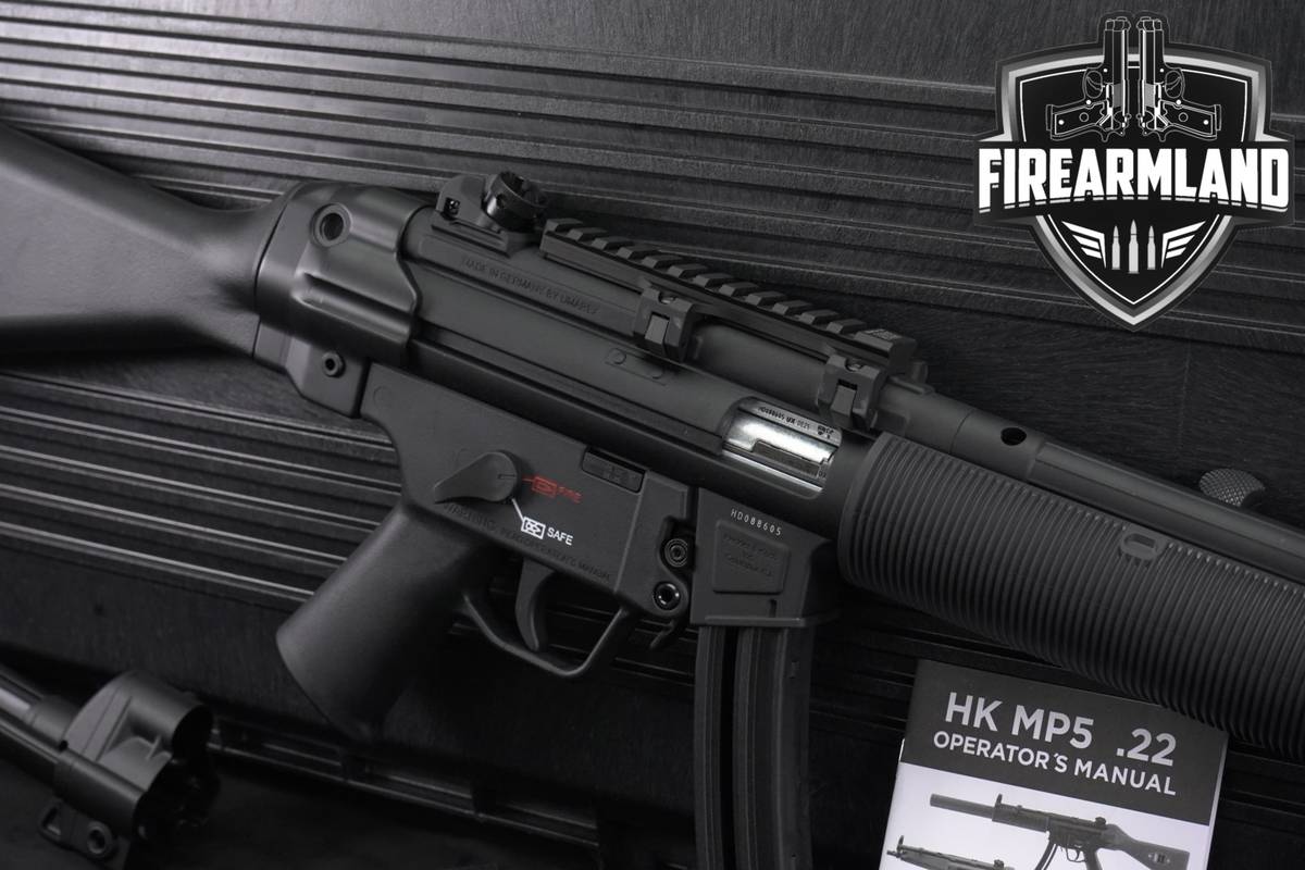 Umarex MP5 22 Rifle 22LR 16" SD-Style Collapse Stock +3 MAGS & ORIG CASE