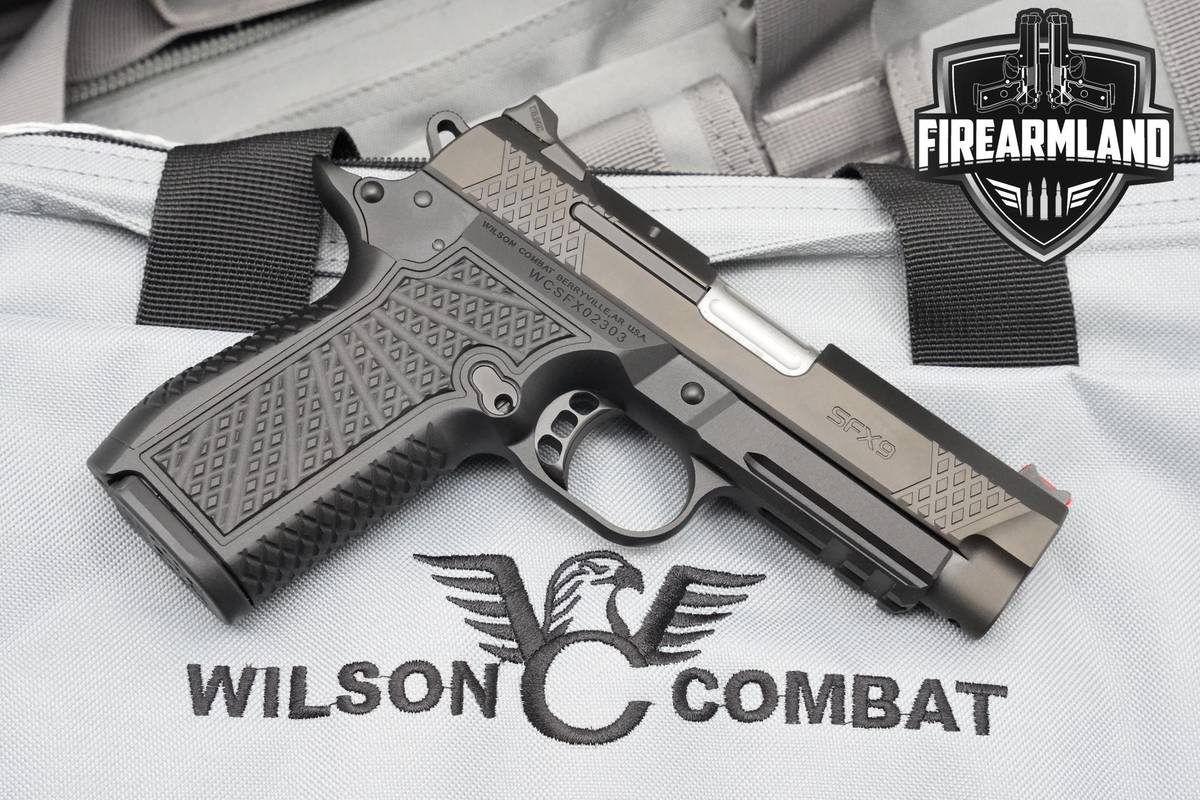 LIKE NEW Wilson Combat SFX9-CPR4 9mm 1911 4" Wilson-Combat 1911 MATCH 1911