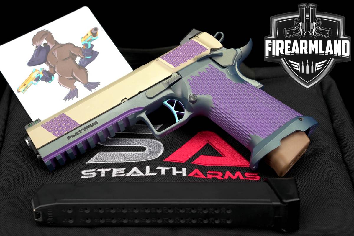 Stealth Arms Platypus 17 9mm 1911 5" Multi-Tone 2011 +2 MAGS & ORIG CASE