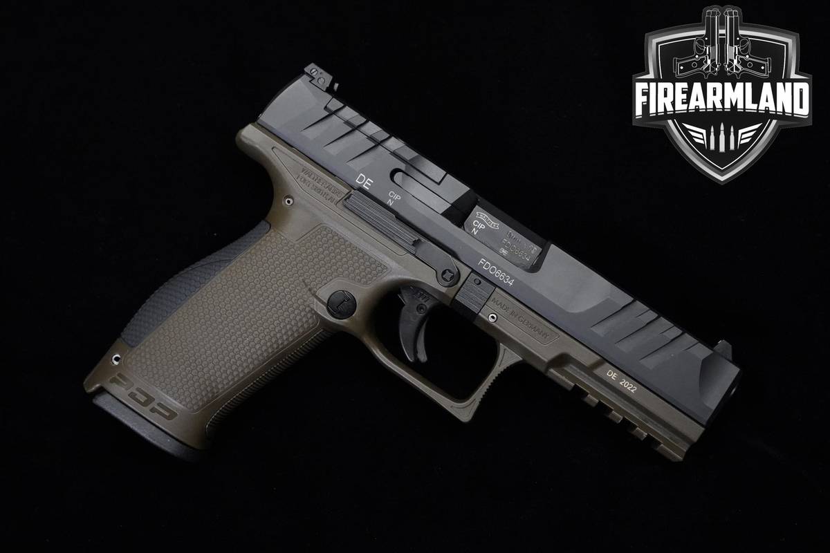 Walther PDP Full Size 9mm 4.5" Tenifer Walther +2 MAGS & ORIG CASE