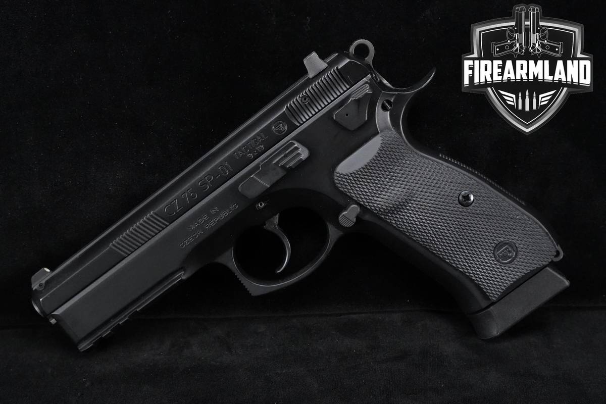 CZ 75 SP-01 Tactical 9mm 4.6" SP01 DA/SA Defense