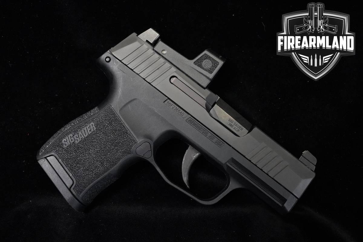 Sig Sauer P365-380 ROMEOZero ELITE 380 ACP 3.1" Sig-Sauer ORIG CASE & OPTIC