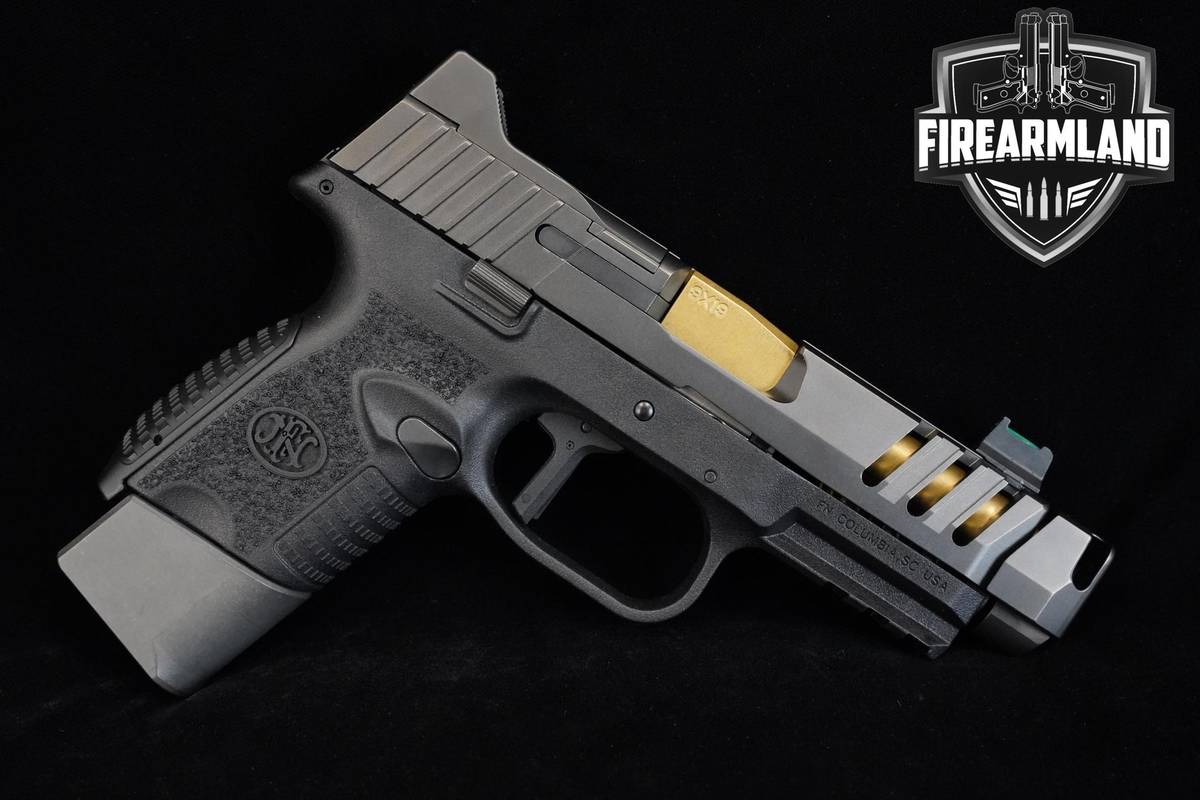 FN Herstal Model 509 CC EDGE 9mm 4.2" FN 509-CC +3 MAGS & ORIG CASE