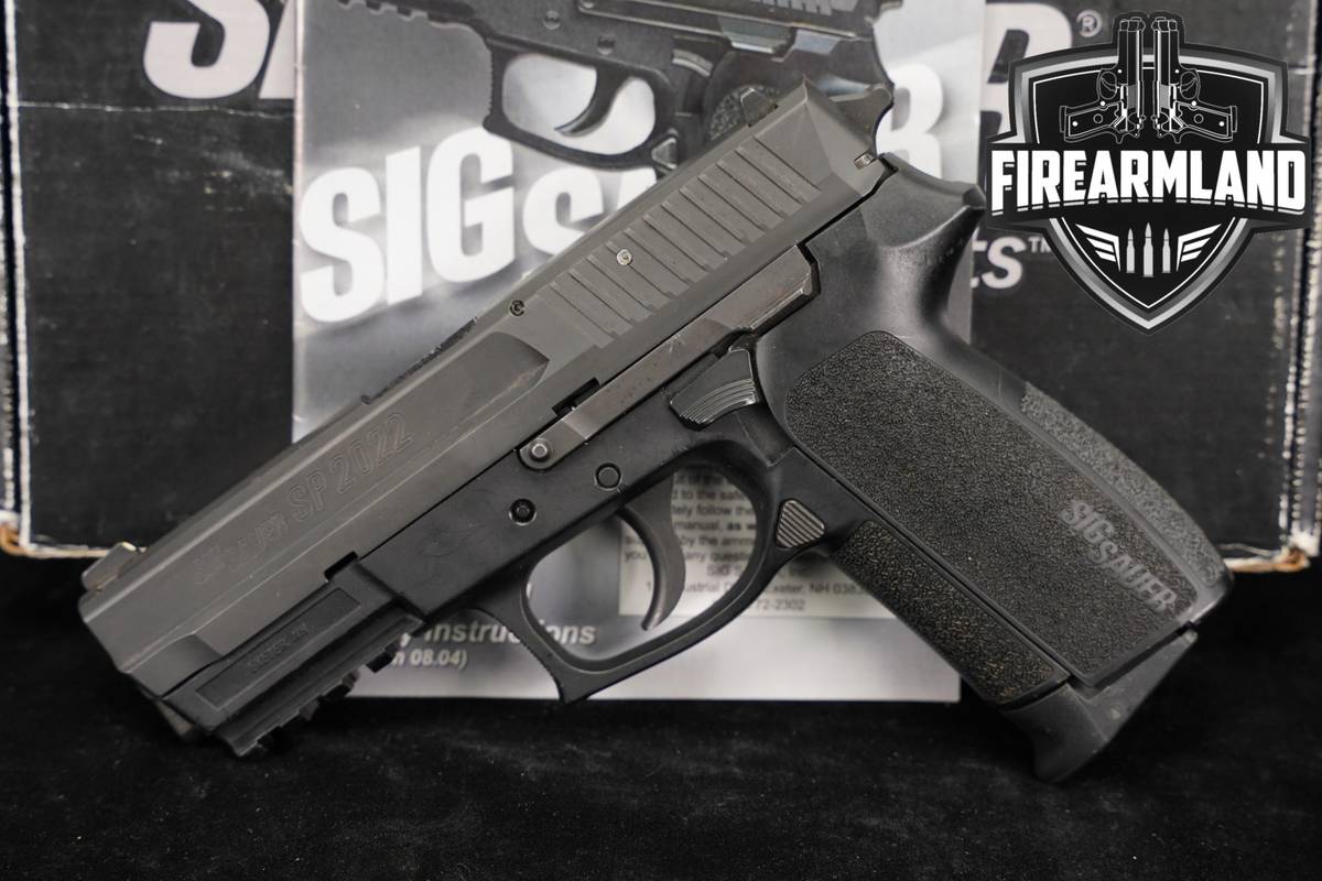 Sig Sauer SP2022 Pro Series 9mm 3.9 SP 2022 DA/SA