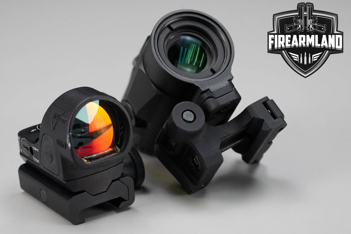 Trijicon SRO 2.5 MOA Red Dot & Vortex Optics Micro3X Magnifier