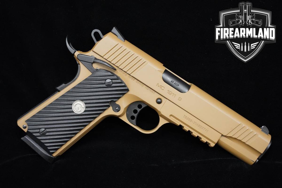 Girsan MC1911 45 ACP 5" FDE Girsan-MC1911 1911A1, 1911-A1 MC-1911 ORIG CASE