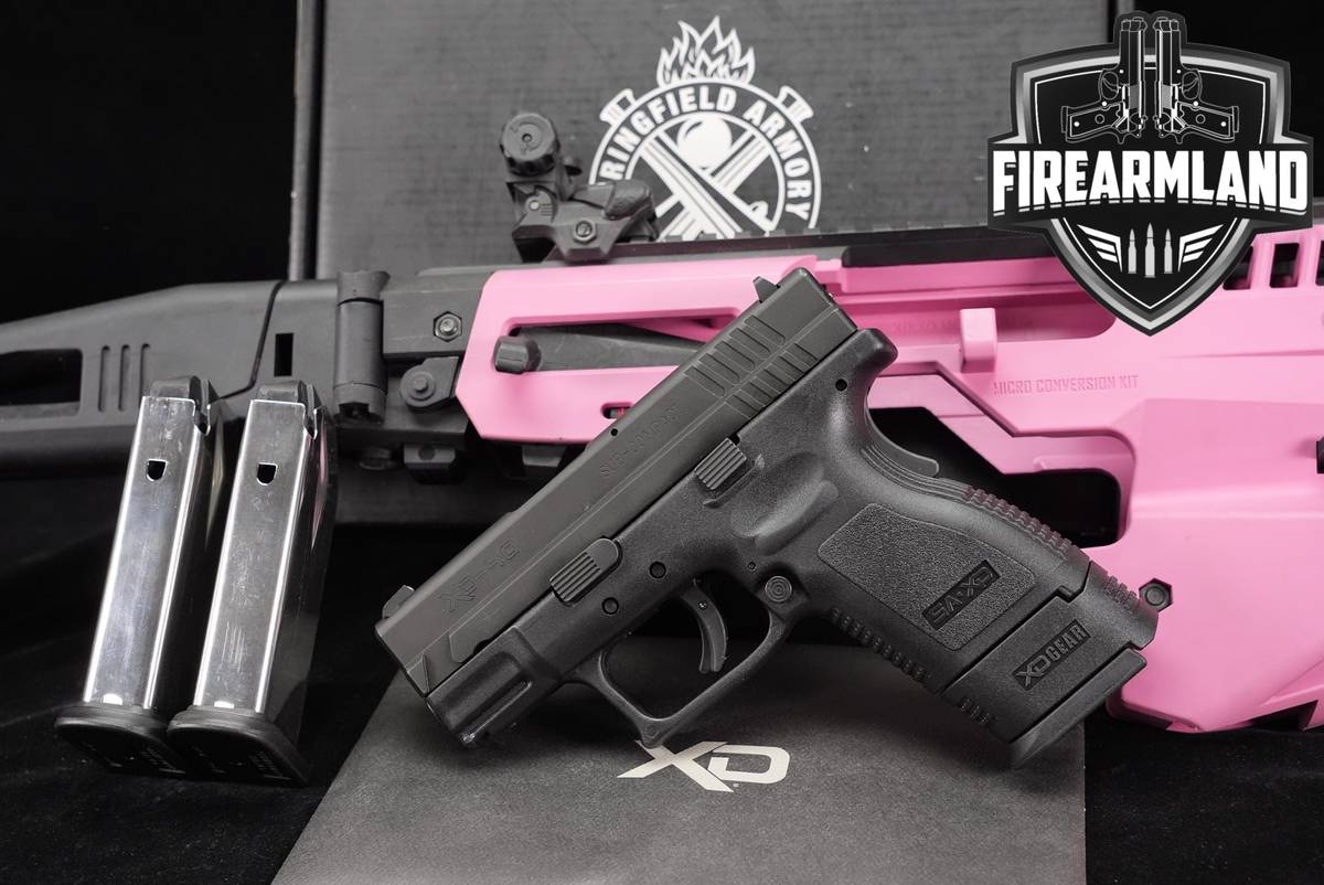 Springfield Armory XD-40 Sub-Compact 40S&W FOLDER XD40 +3 MAGS, ORIG BOX