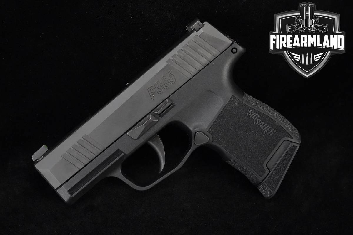 Sig Sauer P365 9mm Sig-Sauer P365 P-365 Sig-P-365 +2 MAGS