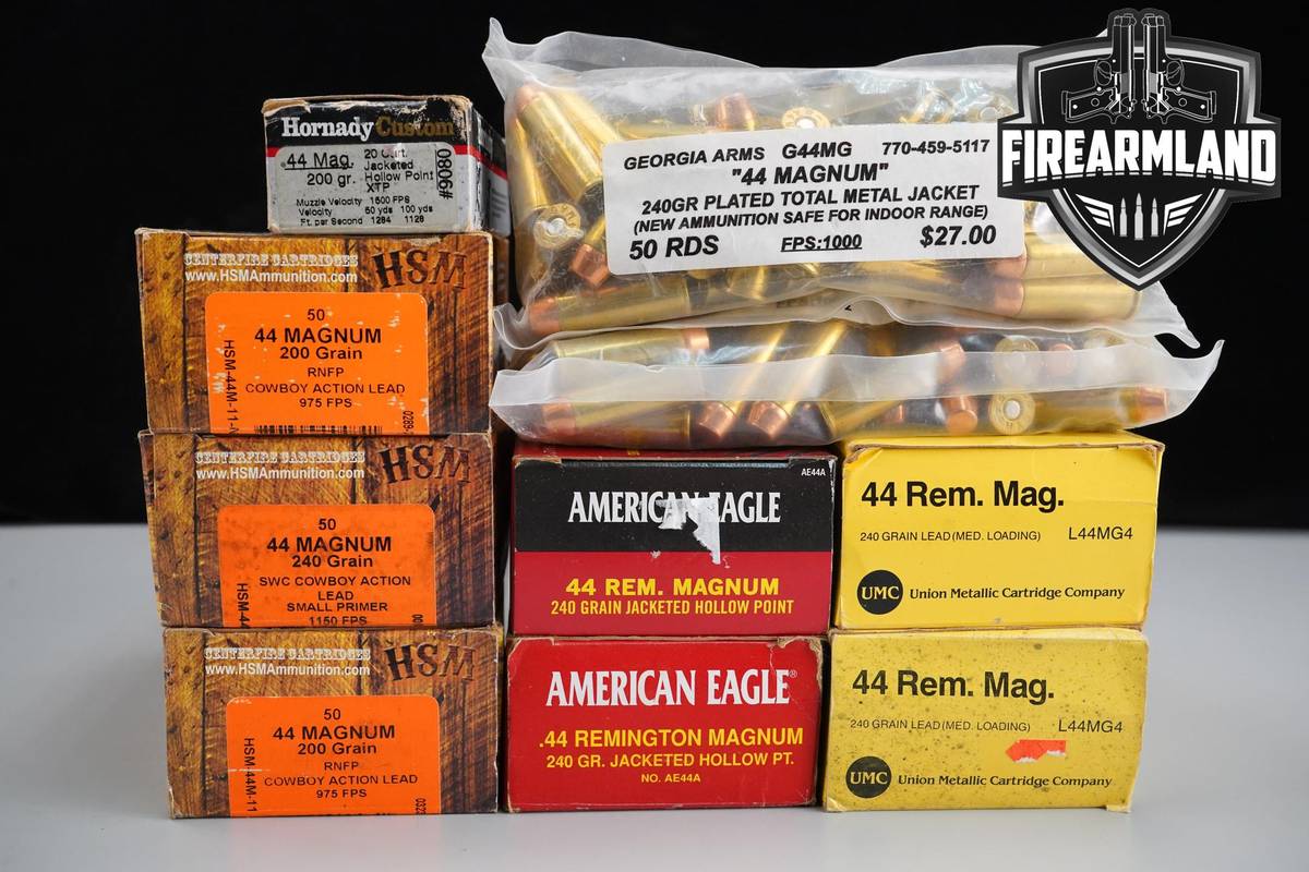 470 RDS! 44 Magnum Rem Mag Ammo
