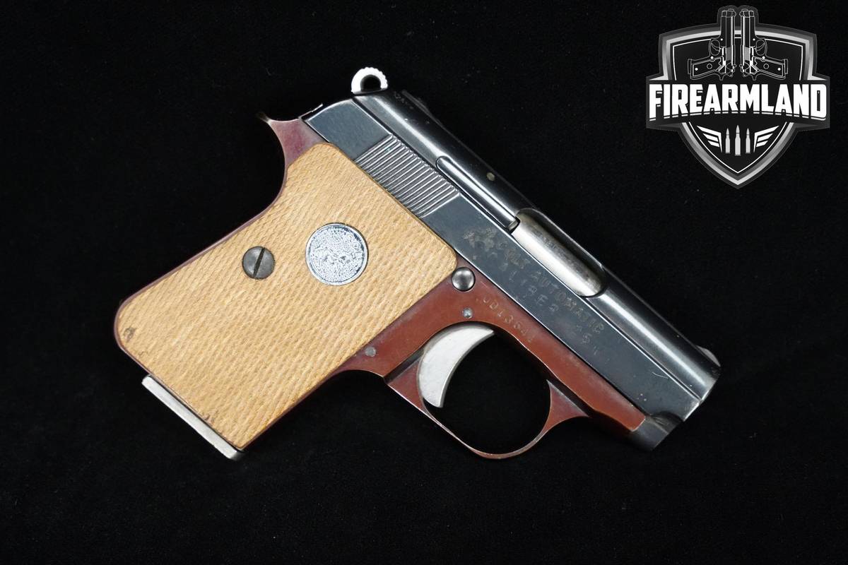VINTAGE 1971 Colt Junior 2.25" 25-ACP Blued Colt-Junior