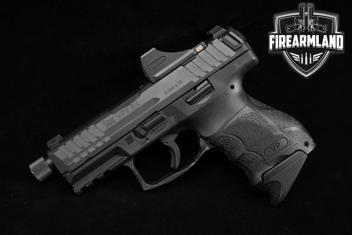 Heckler & Koch (H&K-HK) VP9SK 9mm 4" H&K-HK-VP9SK VP9-SK +OPTIC
