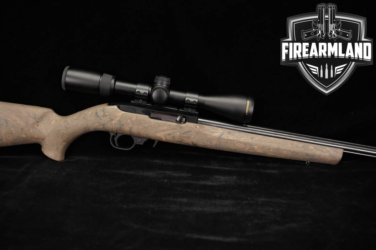 Ruger 10/22 22LR 18" Stainless & Synthetic 10 22 1022 +4 MAGS, NIKON SCOPE