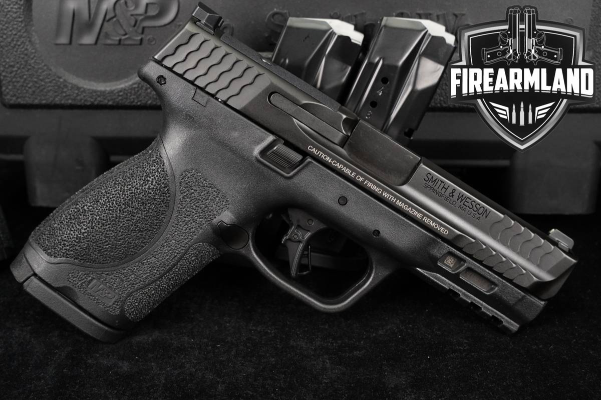 Smith & Wesson M&P9 M2.0 Compact Optics-Ready NTS S&W 9mm 3 MAGS, ORIG CASE