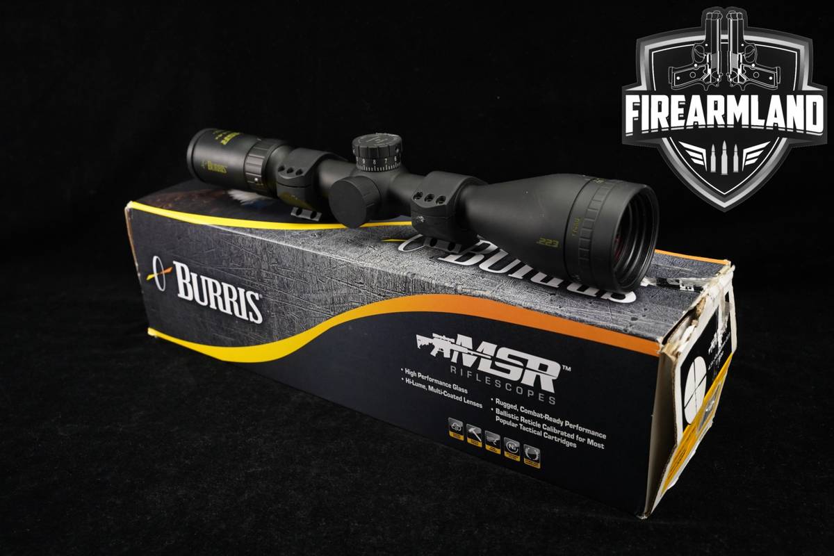 Burris MSR 4.5-14X42mm Ballistic Plex SFP Scope +ORIG BOX