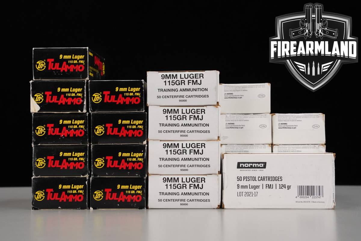 1050 RDS! 9mm Ammo 9-mm