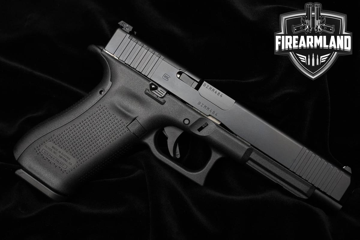 LIKE-NEW Glock 34 Gen5 MOS 9mm 5.31 Pistol Austria Match-Grade +3 MAGS