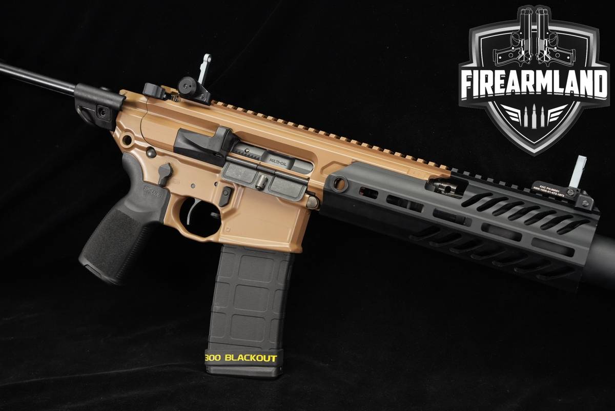 Sig Sauer MCX Rattler Canebrake 300 Blackout 5.5 Coyote Tan PDW