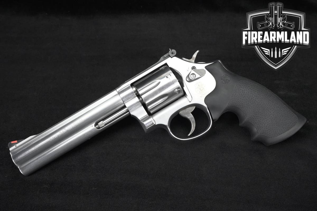 Smith & Wesson S&W Model 686-6 Plus 357 Magnum 6" Stainless M686 +ORIG CASE