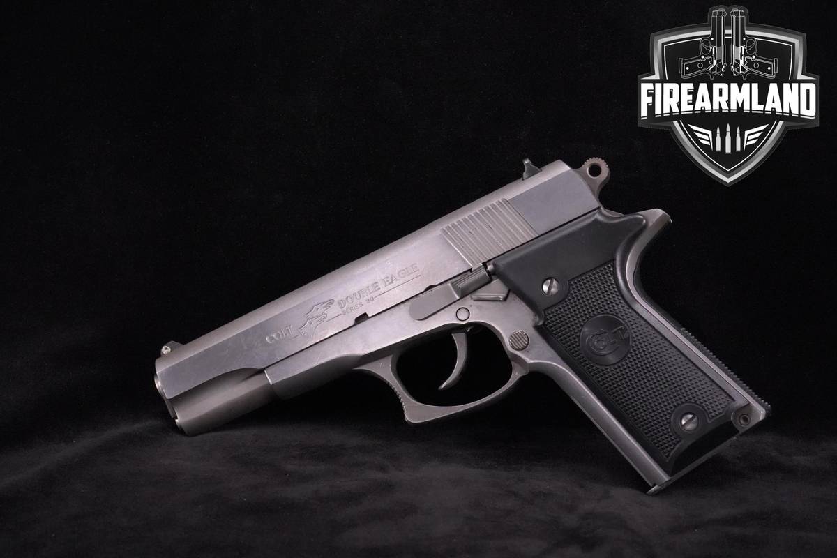 1990 Colt Double Eagle 45 ACP 5" Stainless Steel Colt-Double-Eagle DA/SA
