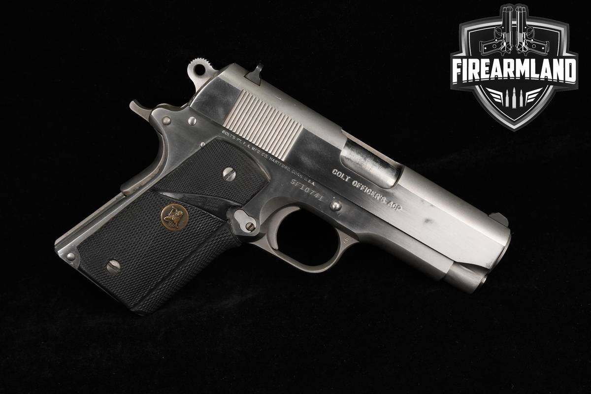 Colt Officer's ACP MK IV / Series 80 45ACP 1911 4.25 Stainless