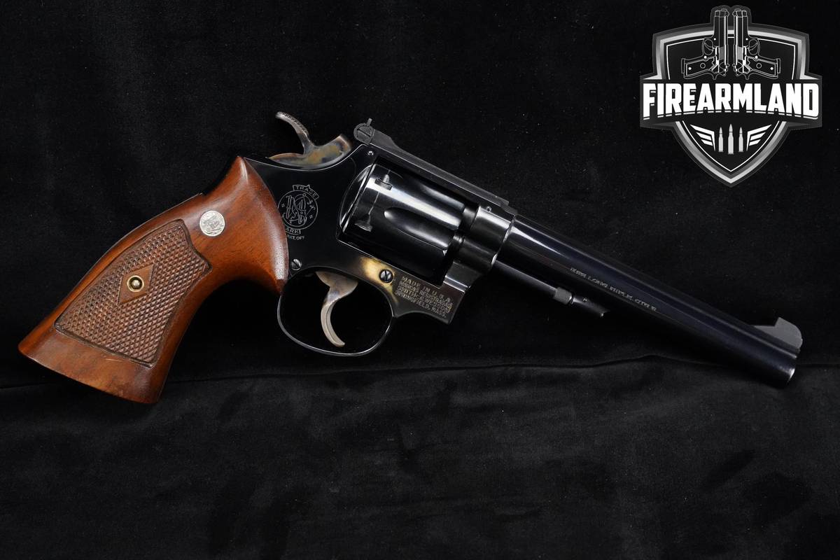 1958 Smith & Wesson S&W Model 17 K-22 Masterpiece 22LR 6" K22 DA/SA