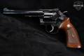1958 Smith & Wesson (S&W) Model 17 K-22 Masterpiece No Dash .22 LR High-Polish Blue in Very Good Condition Image 5