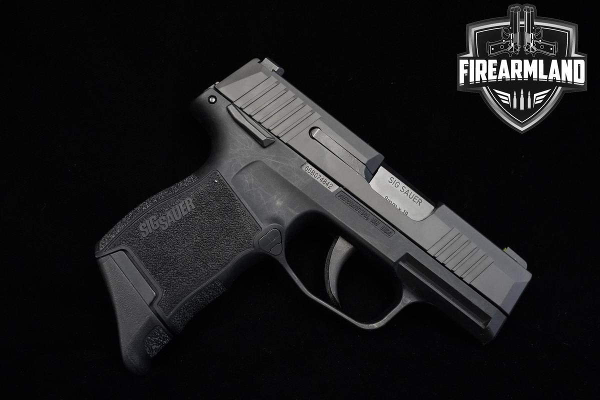 Sig Sauer P365 MS 9mm Nitron Sig-Sauer P365 P-365 +2 MAGS & ORIG CASE