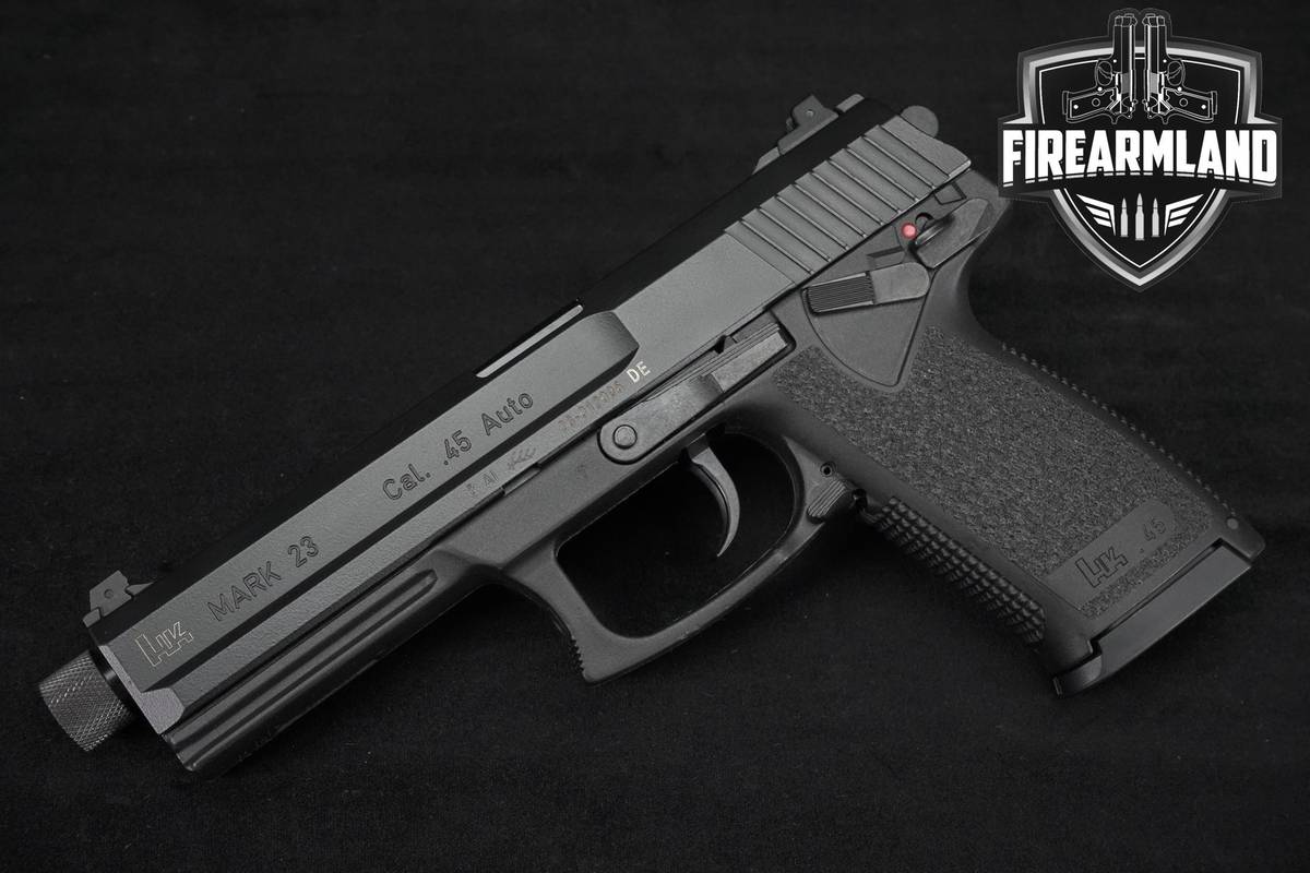 SOCOM Heckler & Koch H&K Mark 23 45 ACP 5.87" MK23 +4 MAGS & ORIG CASE