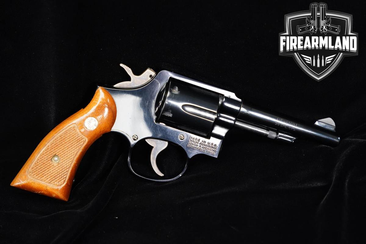 Smith & Wesson S&W Model 12-2 Airweight 38 Special 4" K-Frame DA/SA