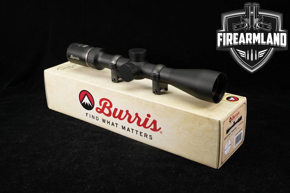 Burris DROPTINE RIMFIRE 3-9X40MM Ballistic Plex SFP Scope Drop Tine +OG BOX