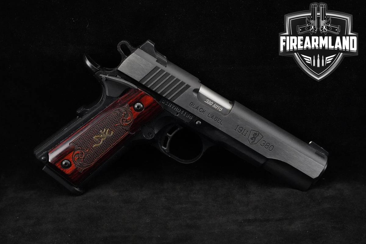 Browning 1911-380 Black Label Medallion Pro Full Size 380ACP 4.25 +ORIG BOX
