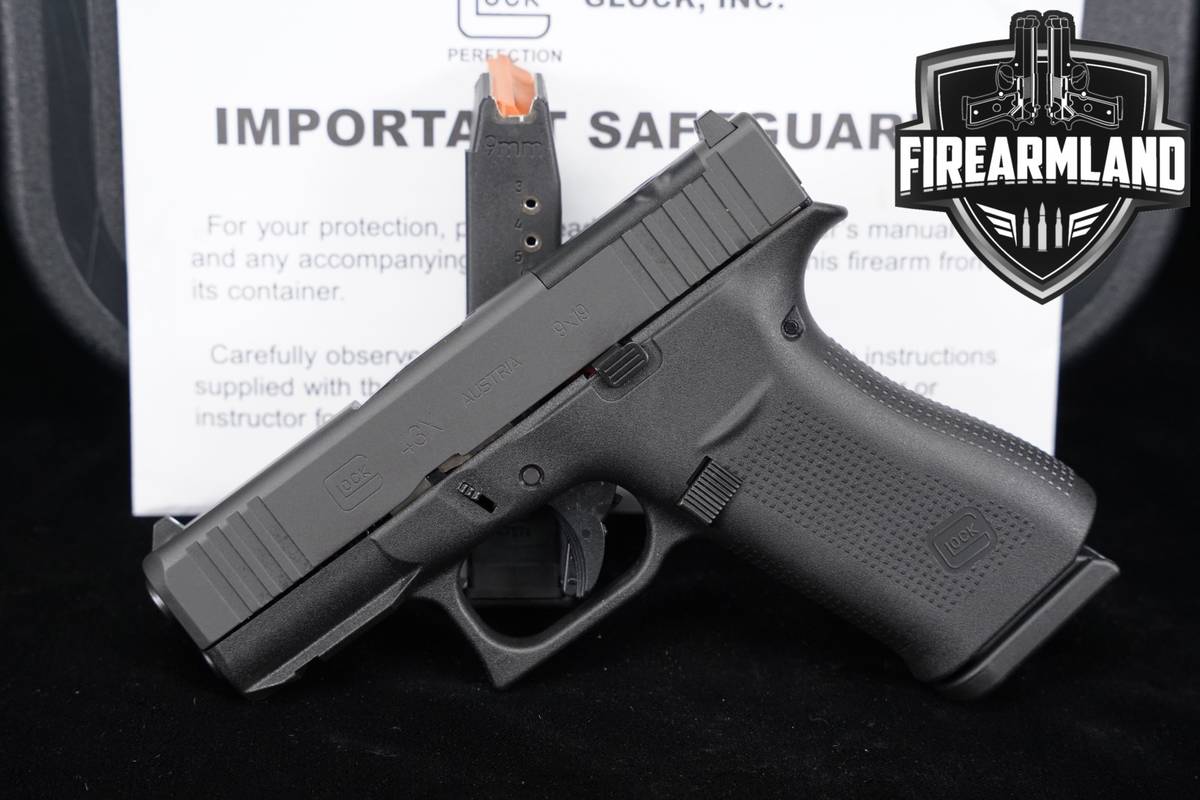 Glock 43X MOS 9mm G43X +2 MAGS & ORIG CASE