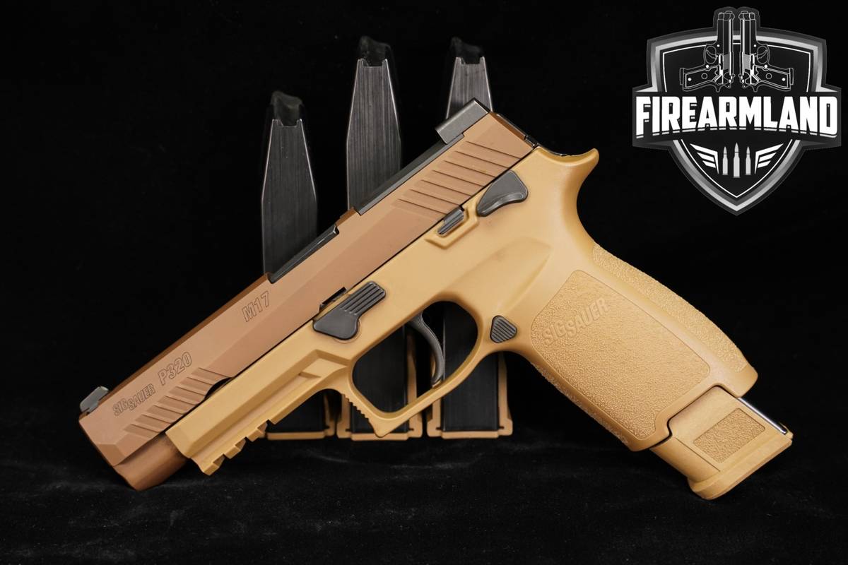Sig Sauer P320-M17 9mm Optics-Ready 4.7" Coyote Tan P 320 M 17 +4 MAGS