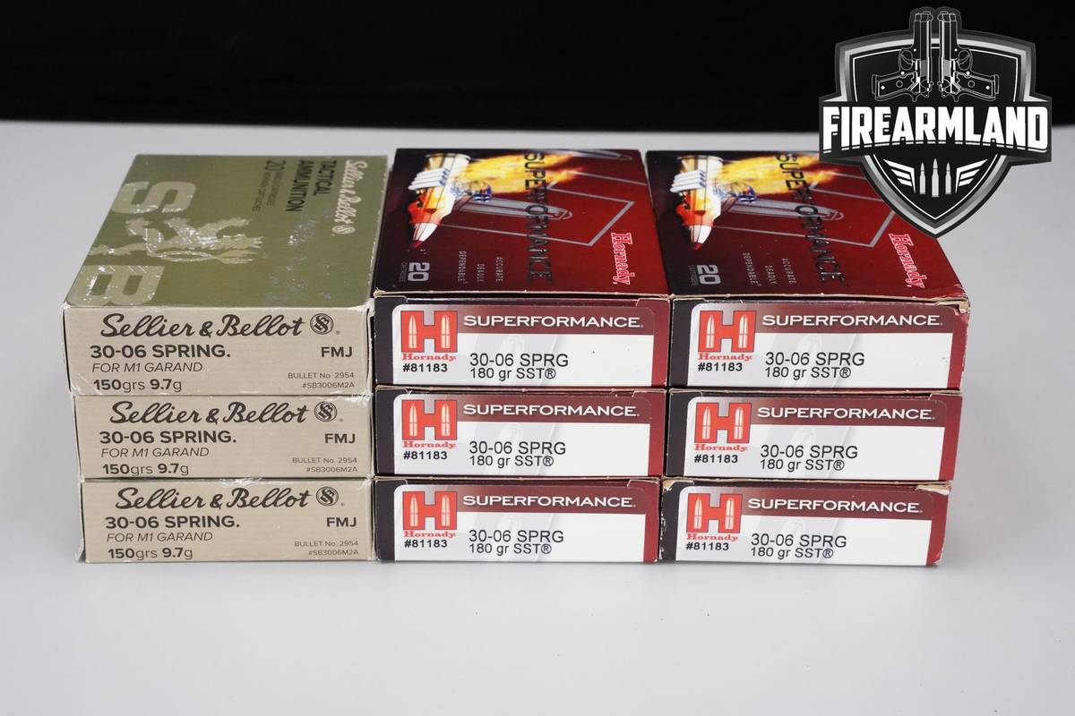 30-06 Ammo 30-06 Ammunition 180 ROUNDS