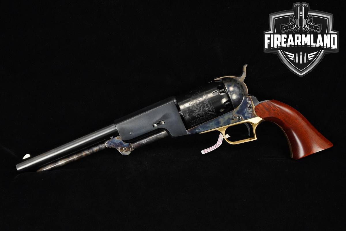LIKE-NEW A Uberti 1847 Colt Walker 44 BPM 9" Case Hardened 1847-Colt Walker