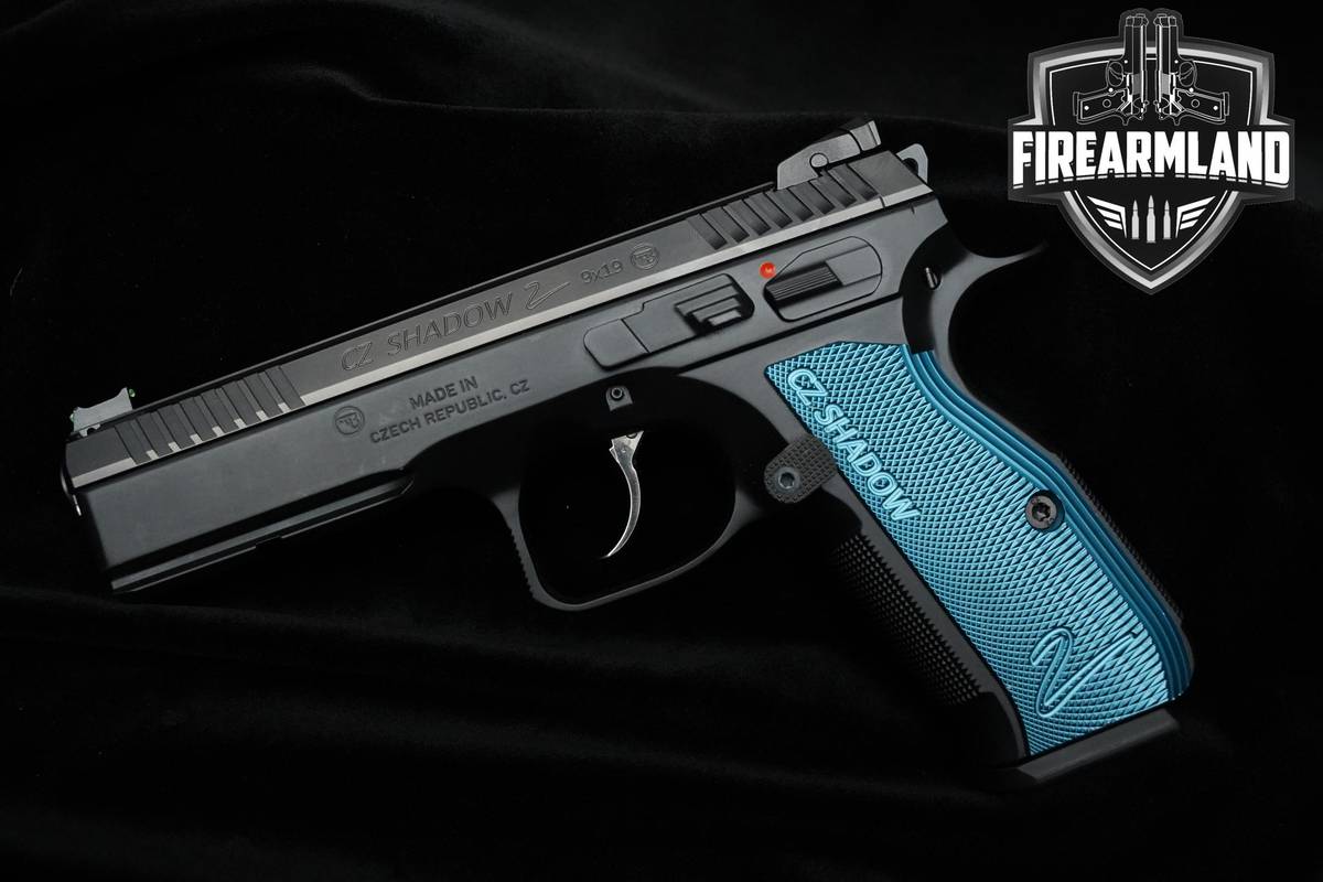 CZ Shadow 2 9mm 4.89" Black Polycoat CZ +3 MAGS & ORIG CASE