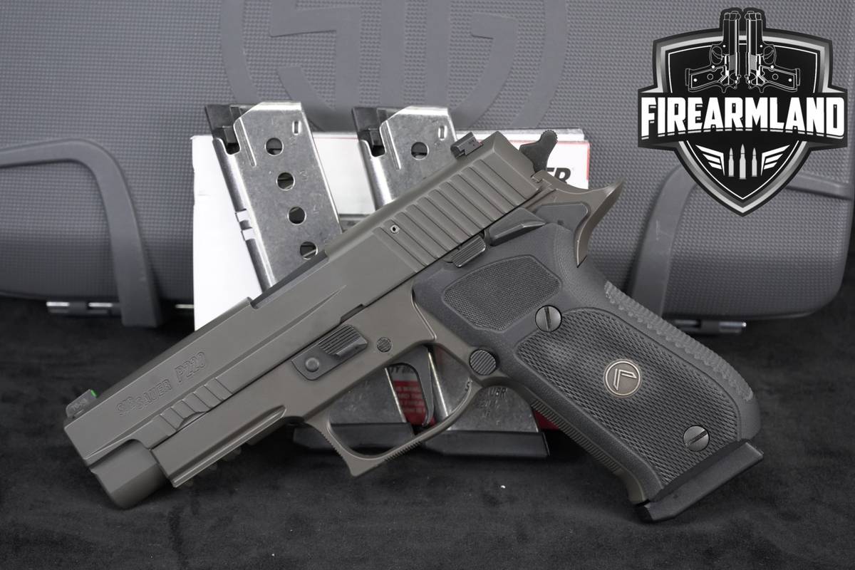Sig Sauer P220 Legion SAO 45 ACP 4.4" P 220 +3 MAGS & ORIG CASE