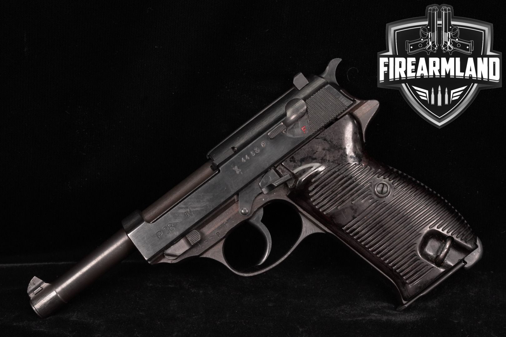 1943 WWII German Mauser P.38 Byf 43 9mm 4.9