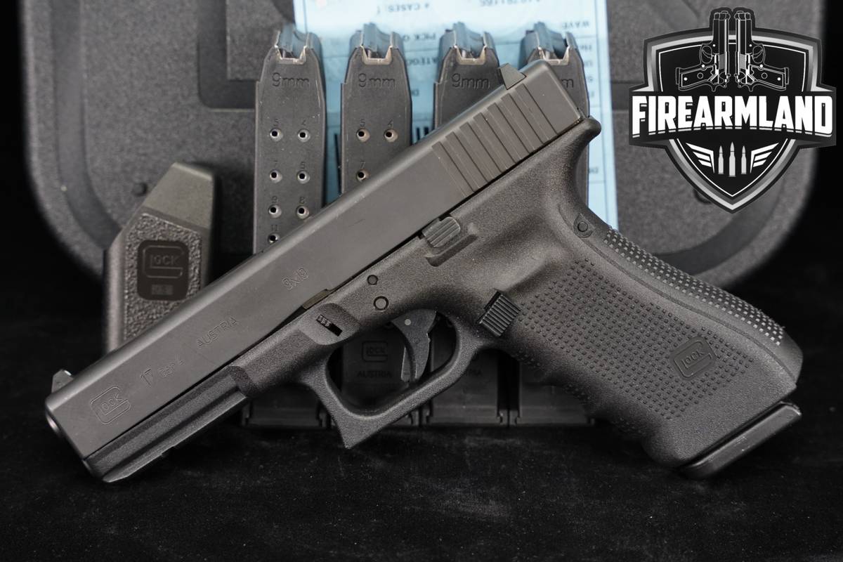 Glock 17 Gen4 G17 Gen 4 9mm 4.49 +5 MAGS & ORIG CASE