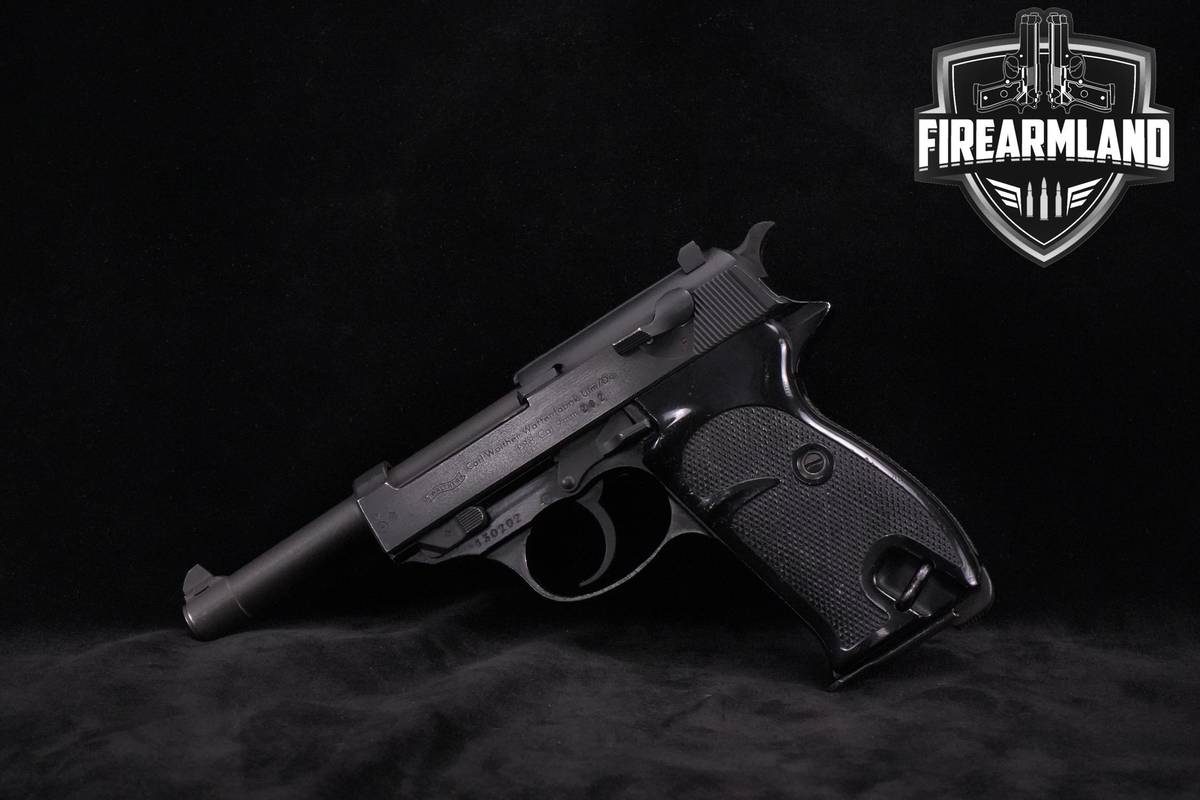 COLD WAR 1961 Walther P38 9mm 4.9" Walther-P38 P.38 P-38 P1 2MAGS & HOLSTER