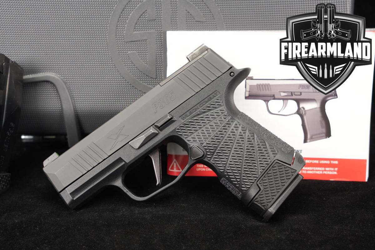 Sig Sauer P365X 9mm Optics-Ready P365 X-Series P-365 +2 MAGS & ORIG CASE