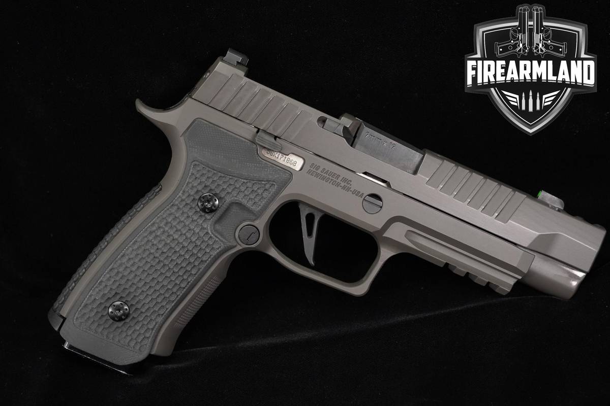 Sig Sauer P320 AXG Legion 9mm 3.9" P-320 Optic-Ready +2 MAGS
