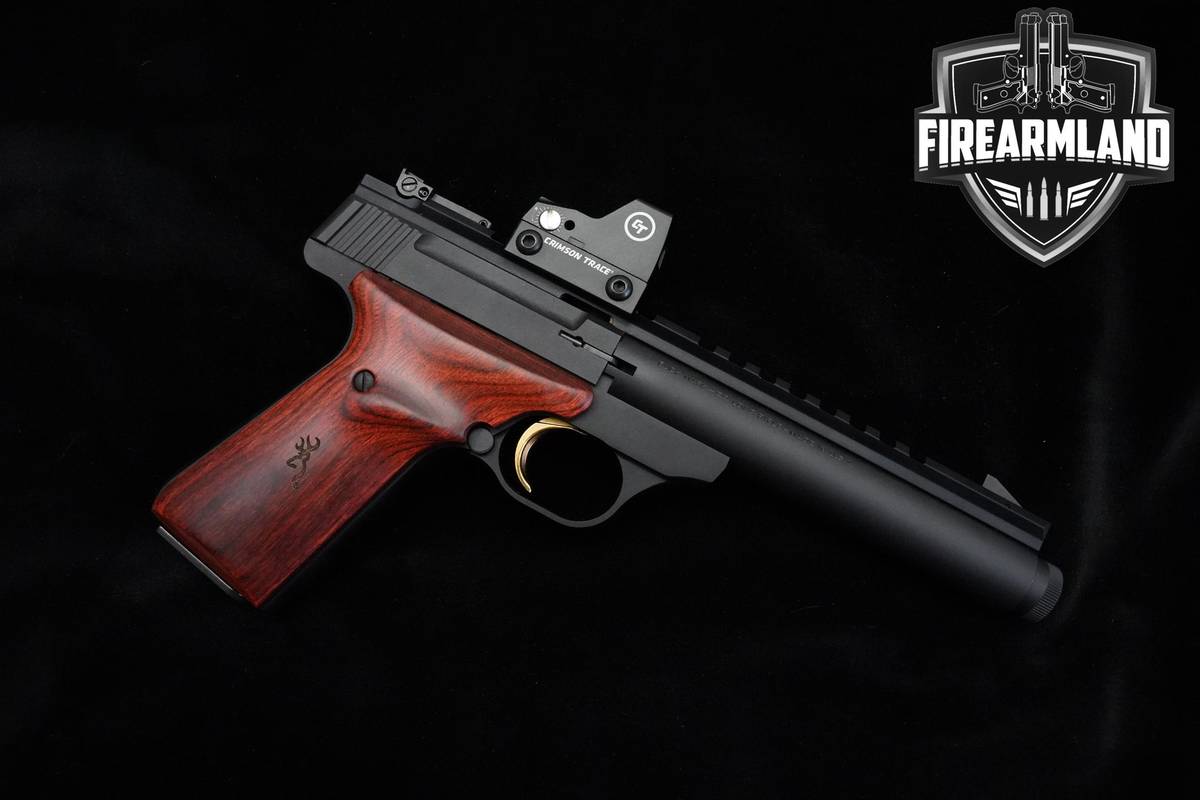 Browning Buck Mark Field Target Suppressor Ready 22LR 5.875" Browning OPTIC
