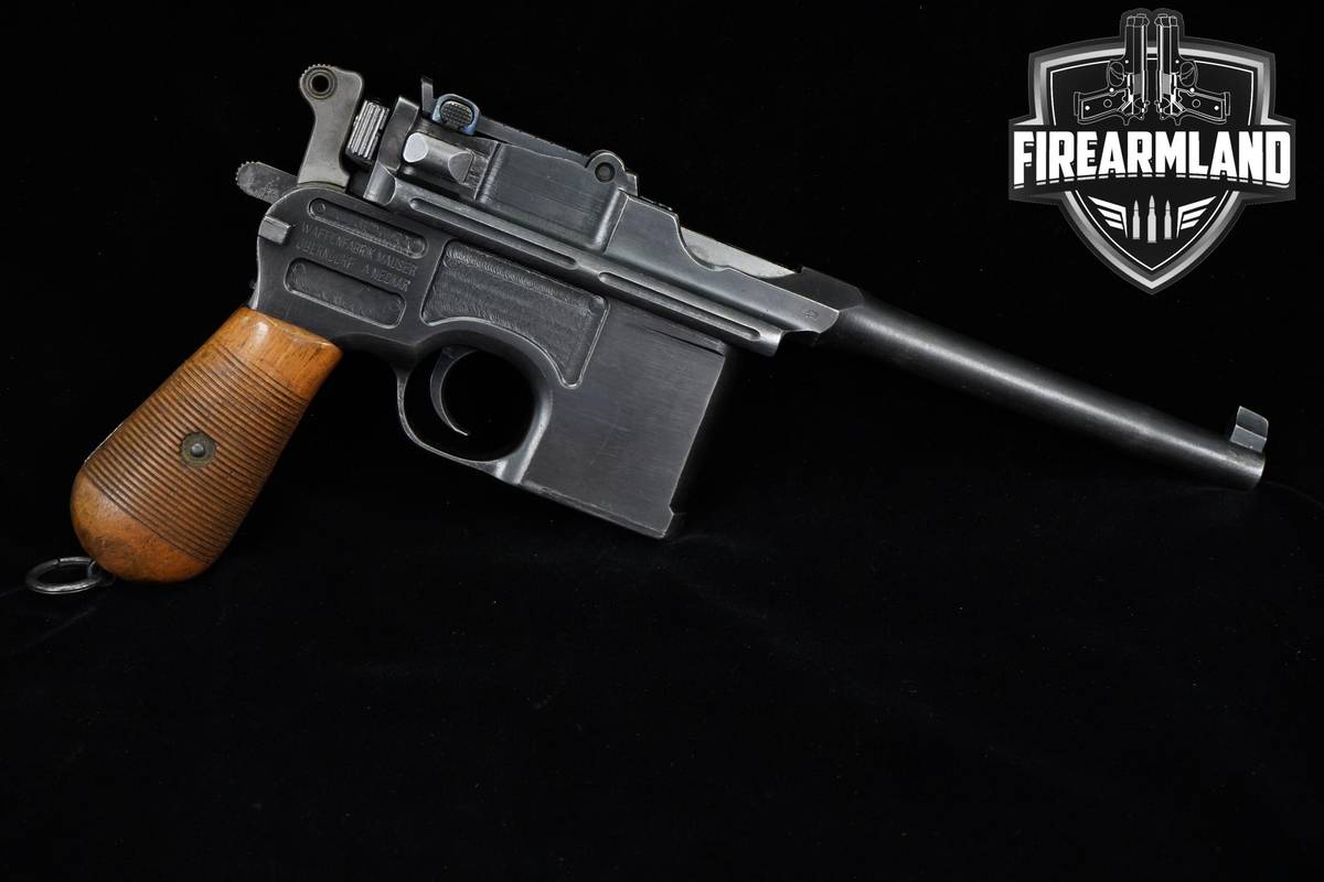 1917-1918 Mauser C96 Wartime Commercial 5.5" Blued & Wood C 96 +HOLSTER