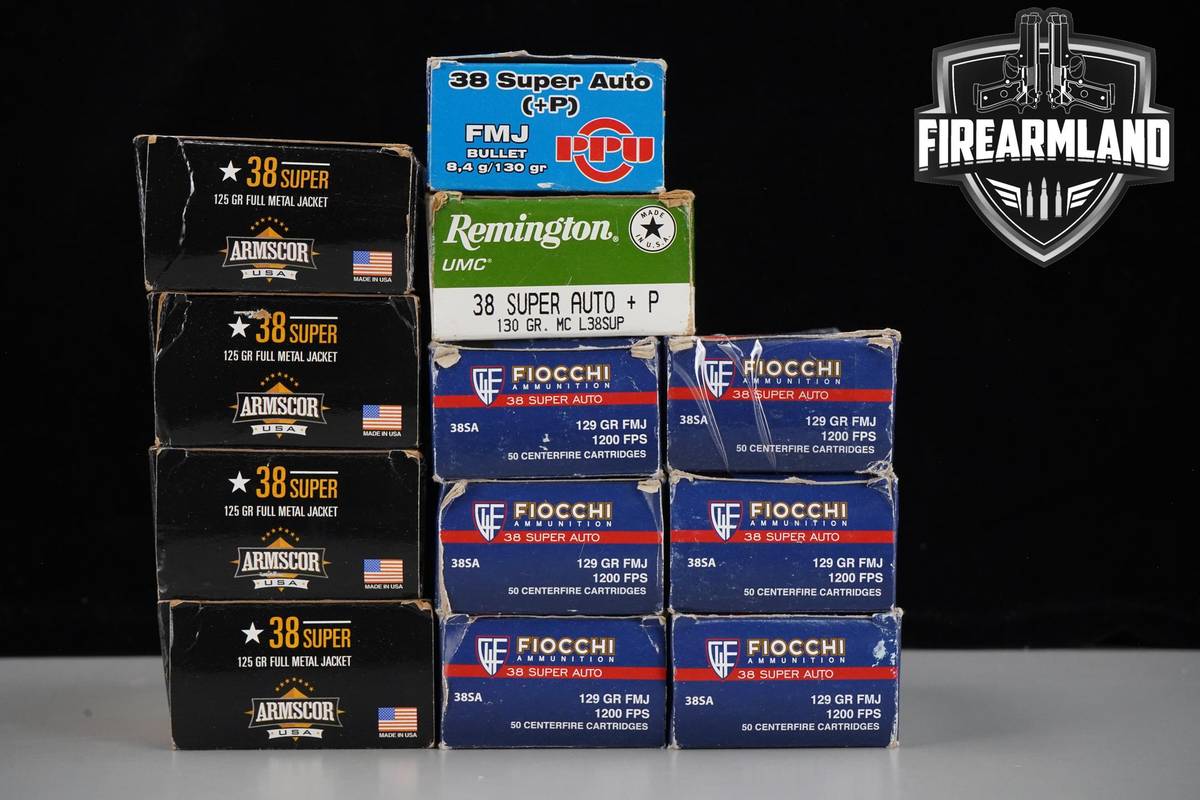 600 RDS! 38 Super Ammo