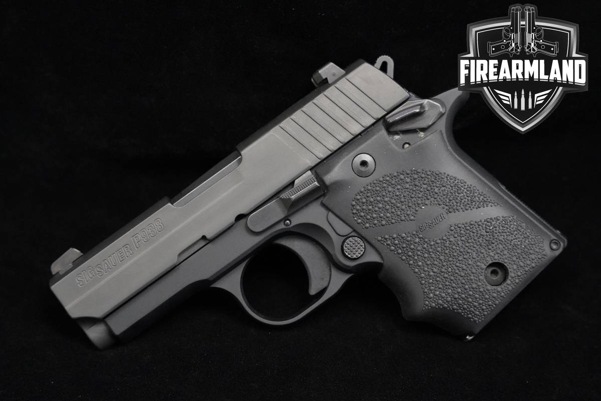Sig Sauer P938 9mm 1911 3" Nitron Sig-Sauer-P938 1911 P-938 +ORIG CASE